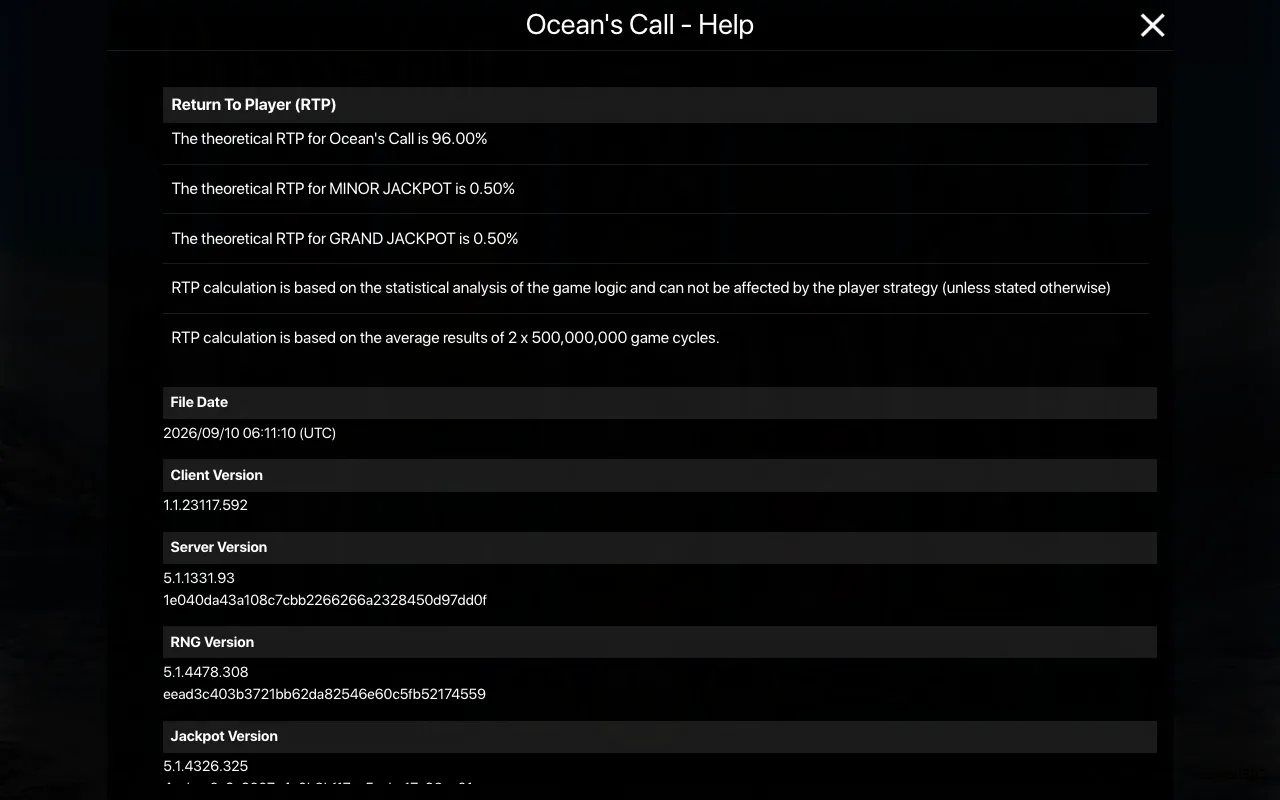 Game rules, page 2 — Oceans Call