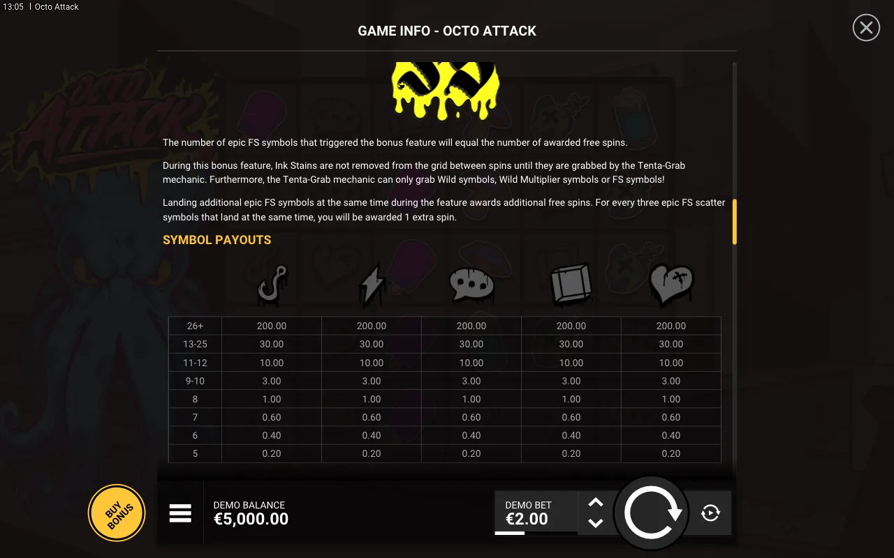 Game rules, page 4 — Octo Attack