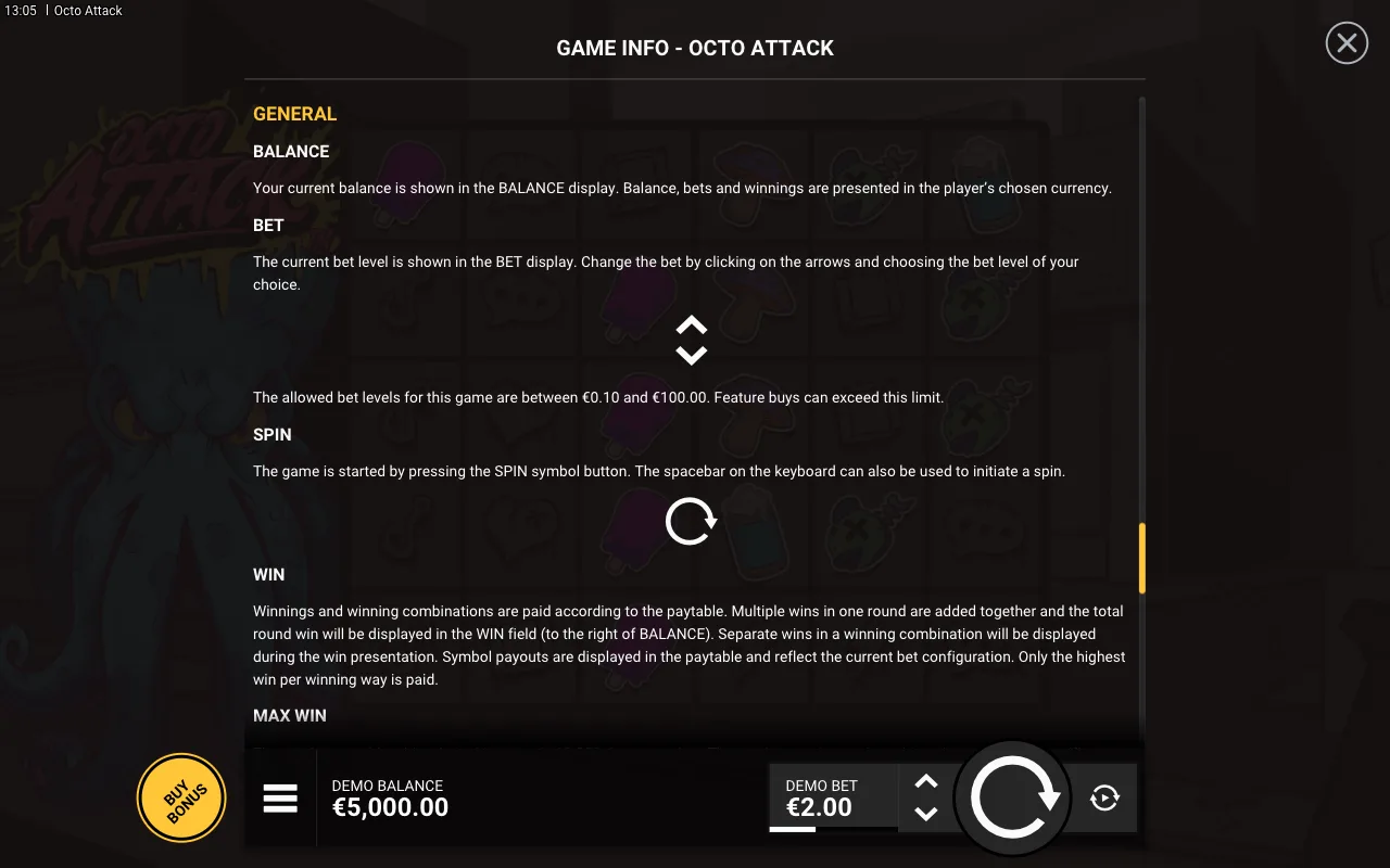 General — Octo Attack