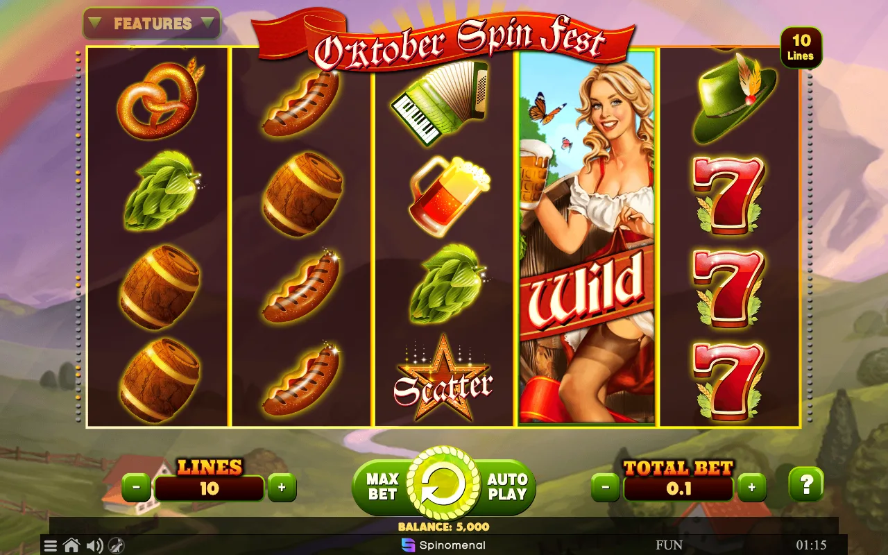 The base game — Oktober Spin Fest