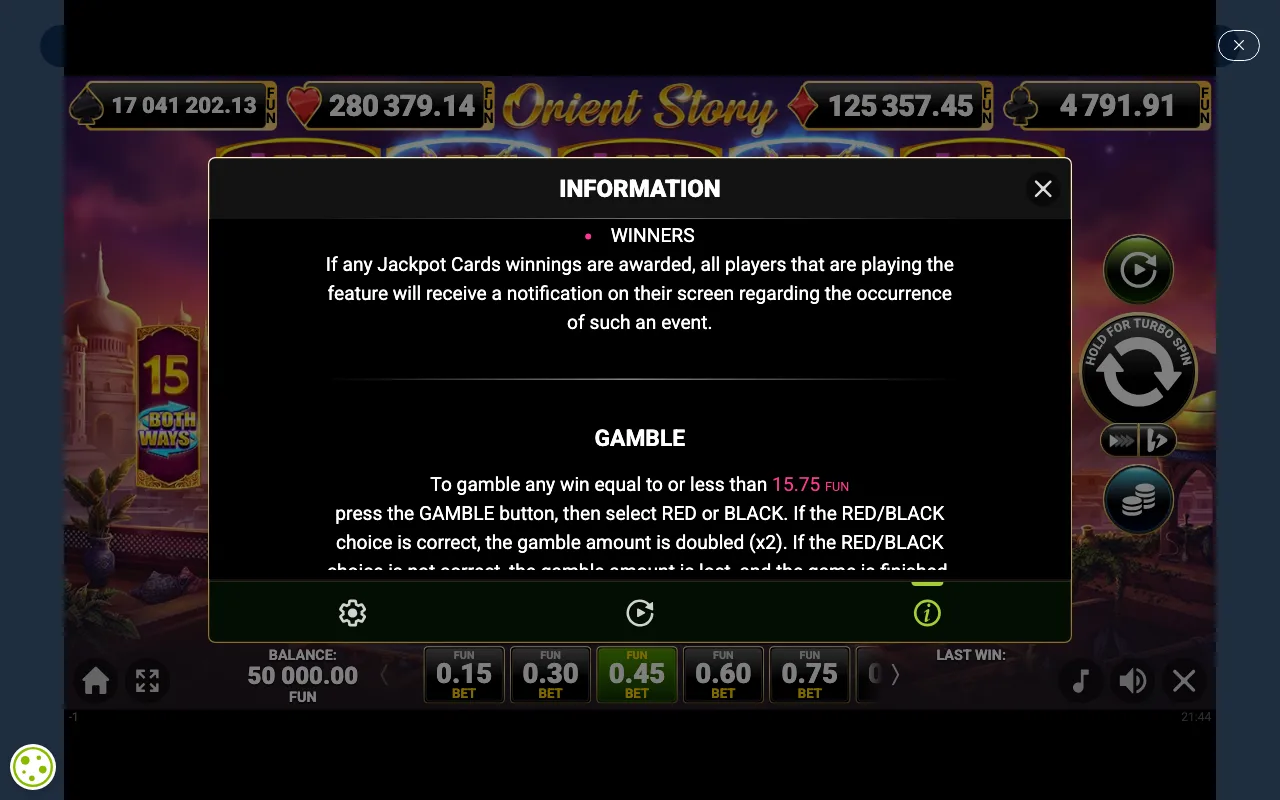 Game rules, page 4 — Orient Story