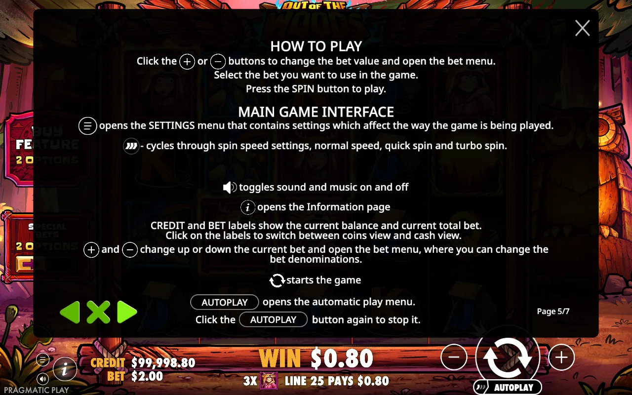 How to play — Out of The Woods