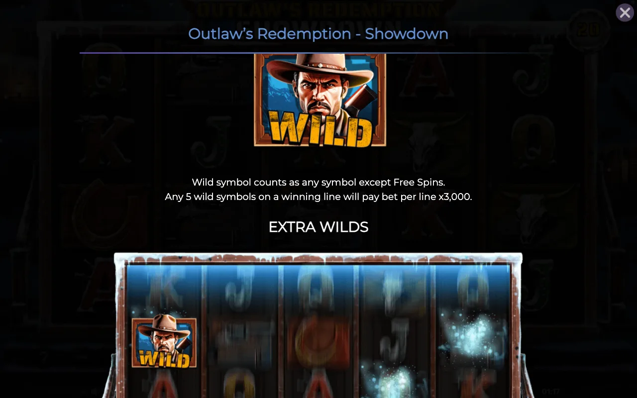 Game rules, page 2 — Outlaws Redemption Showdown
