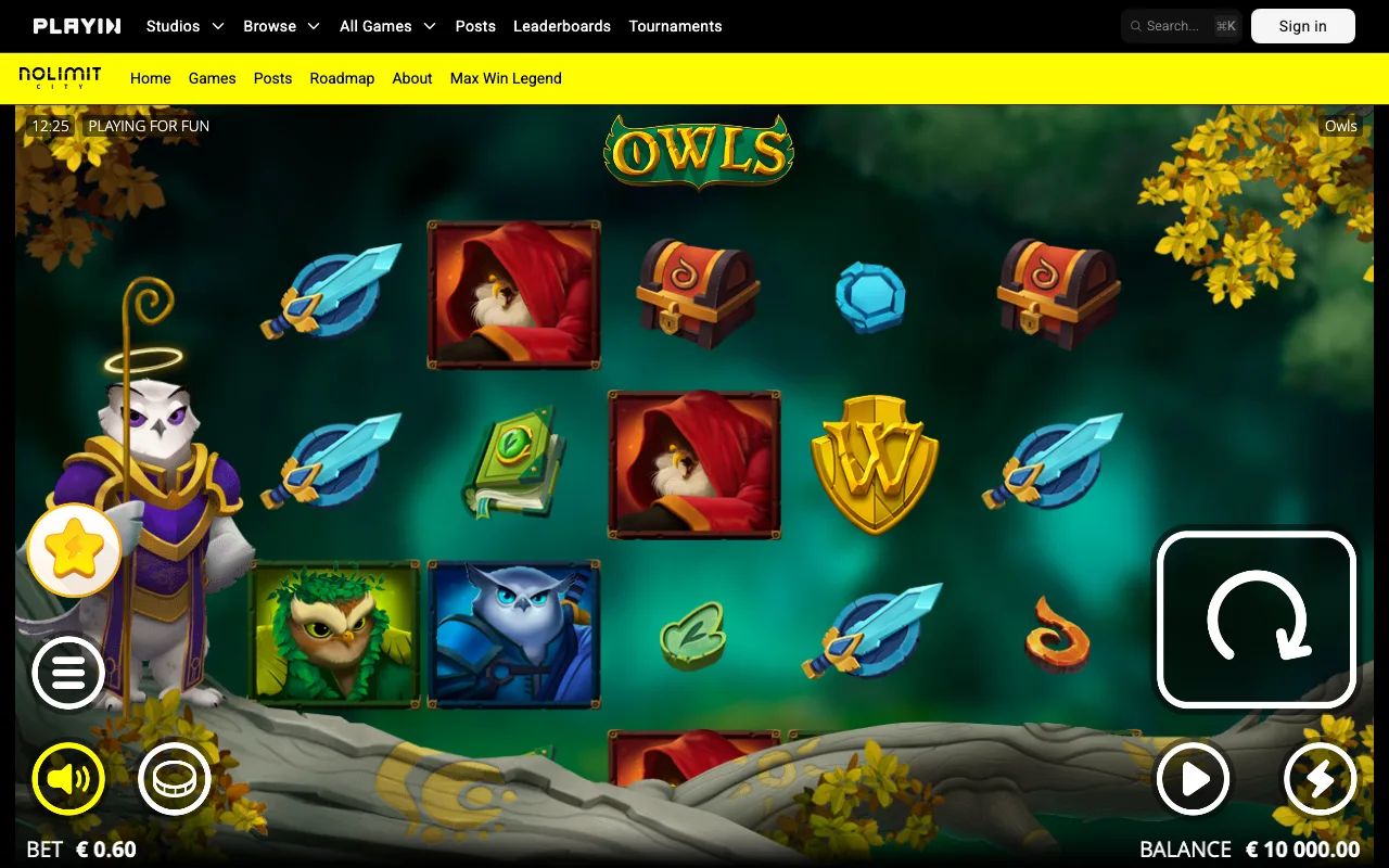The base game — Owls