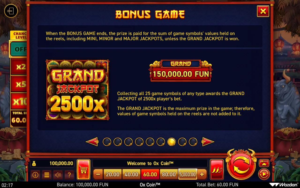 Game rules, page 7 — ox Coin