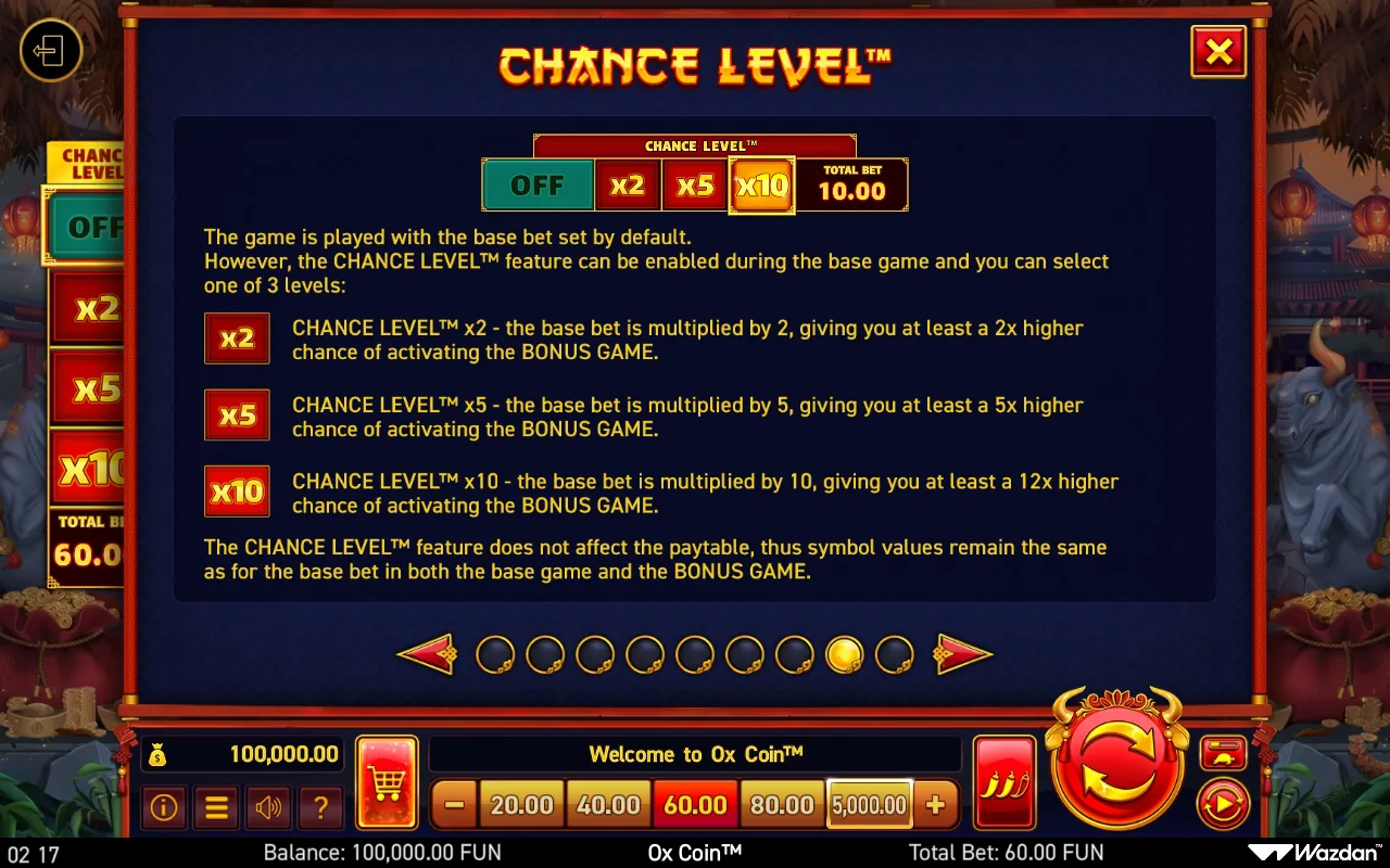 Game rules, page 8 — ox Coin