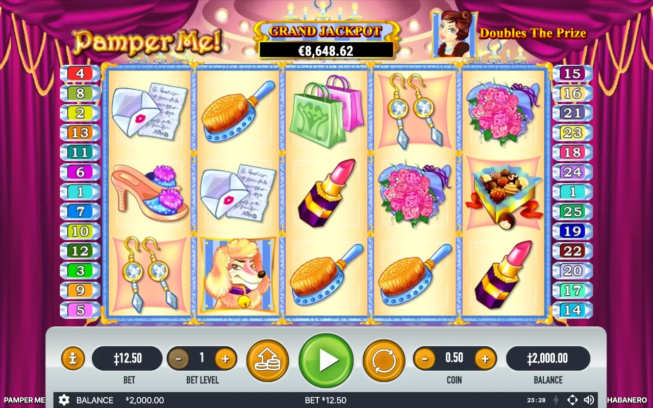 Das Basisspiel — Pamper Me