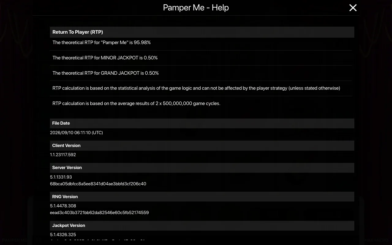 Spielregeln, Seite 2 — Pamper Me