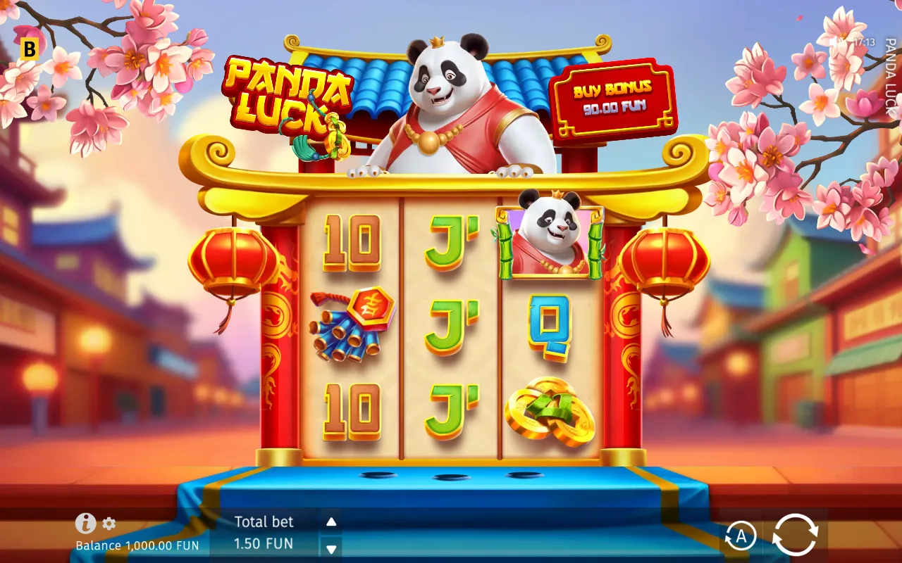 The base game — Panda Luck