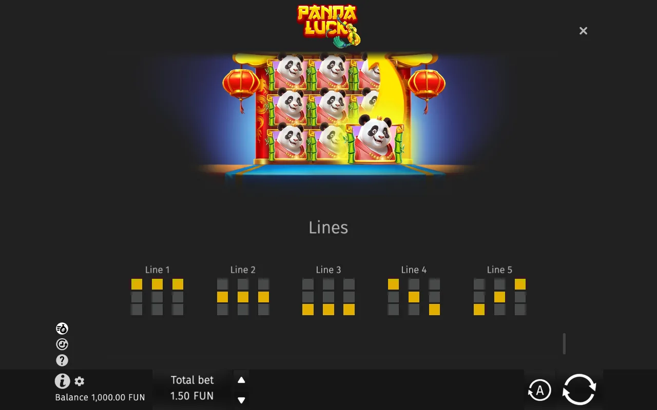 Game rules, page 3 — Panda Luck