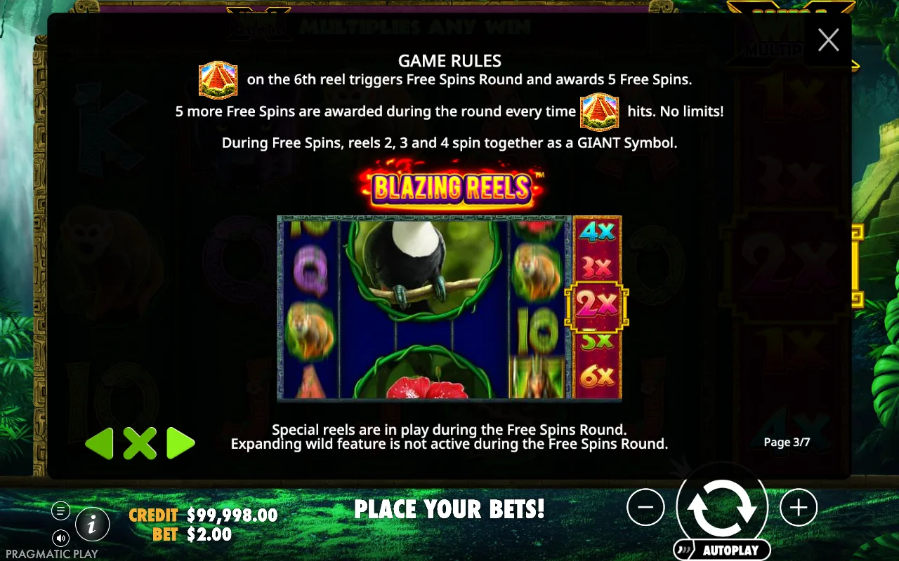 Game rules, page 3 — Panther Queen