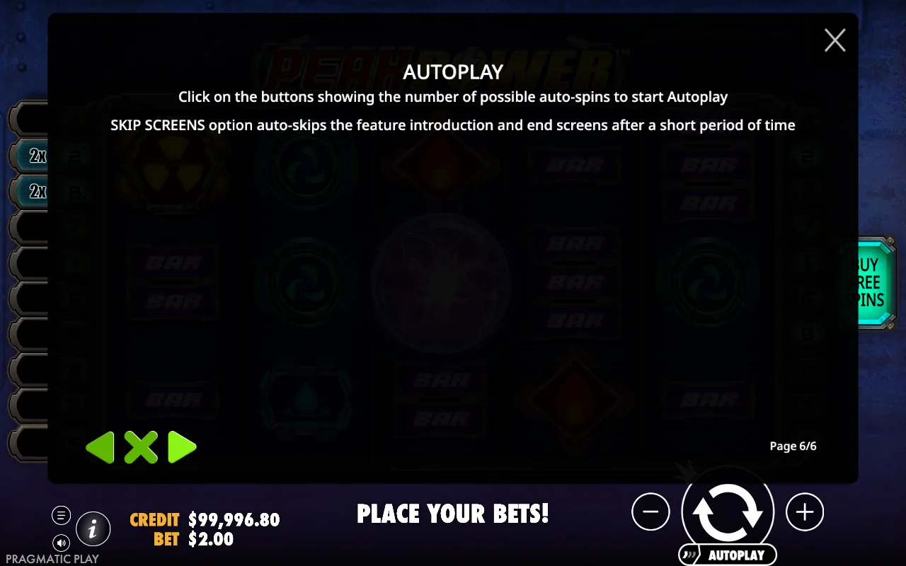 Autoplay — Peak Power