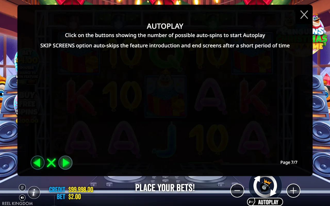 Autoplay — Penguins Christmas Party Time