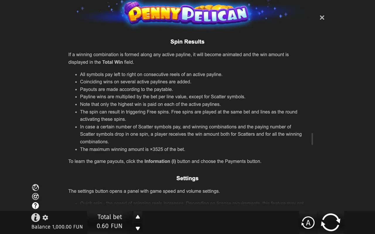 Game rules, page 8 — Penny Pelican