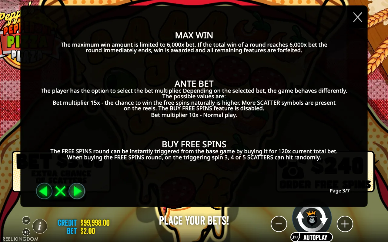 Max win — Peppe's Pepperoni Pizza Plaza