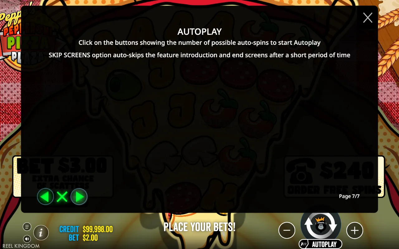 Autoplay — Peppe's Pepperoni Pizza Plaza