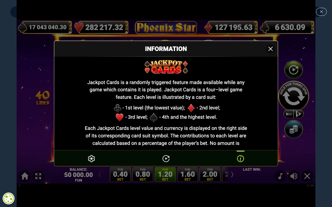 Game rules, page 2 — Phoenix Star