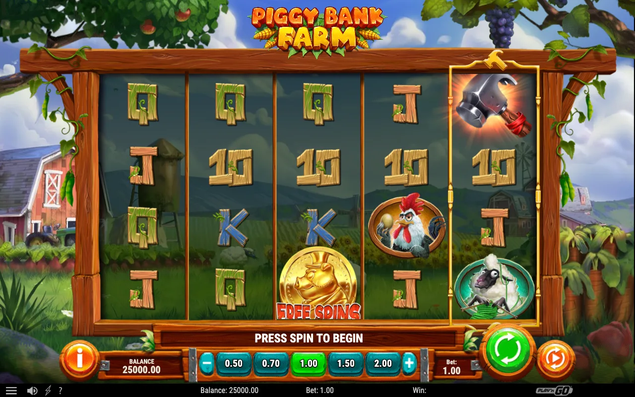 The base game — Piggy Bank Farm