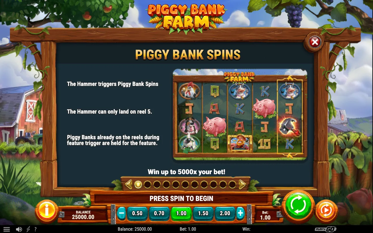 Game rules, page 2 — Piggy Bank Farm