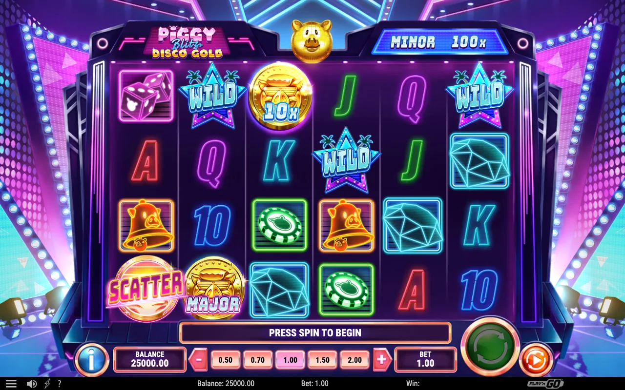 The base game — Piggy Blitz Disco Gold