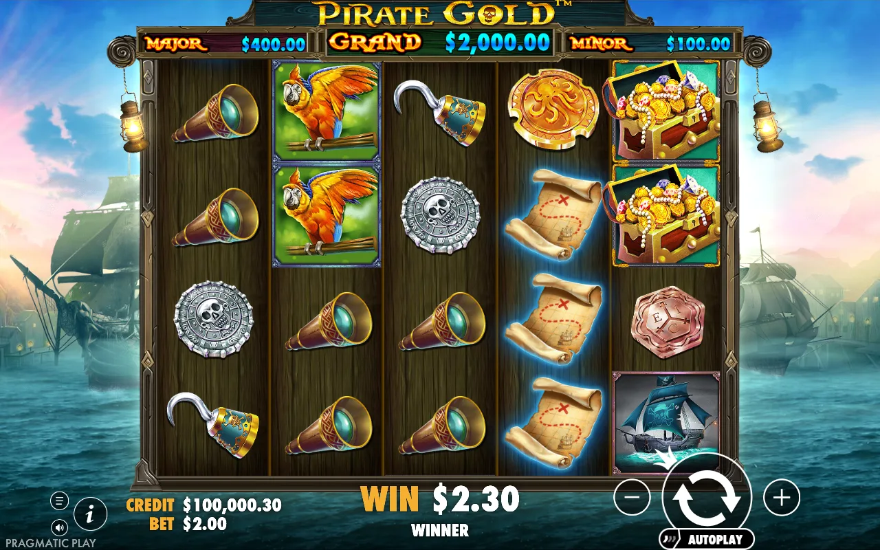 The base game — Pirate Gold