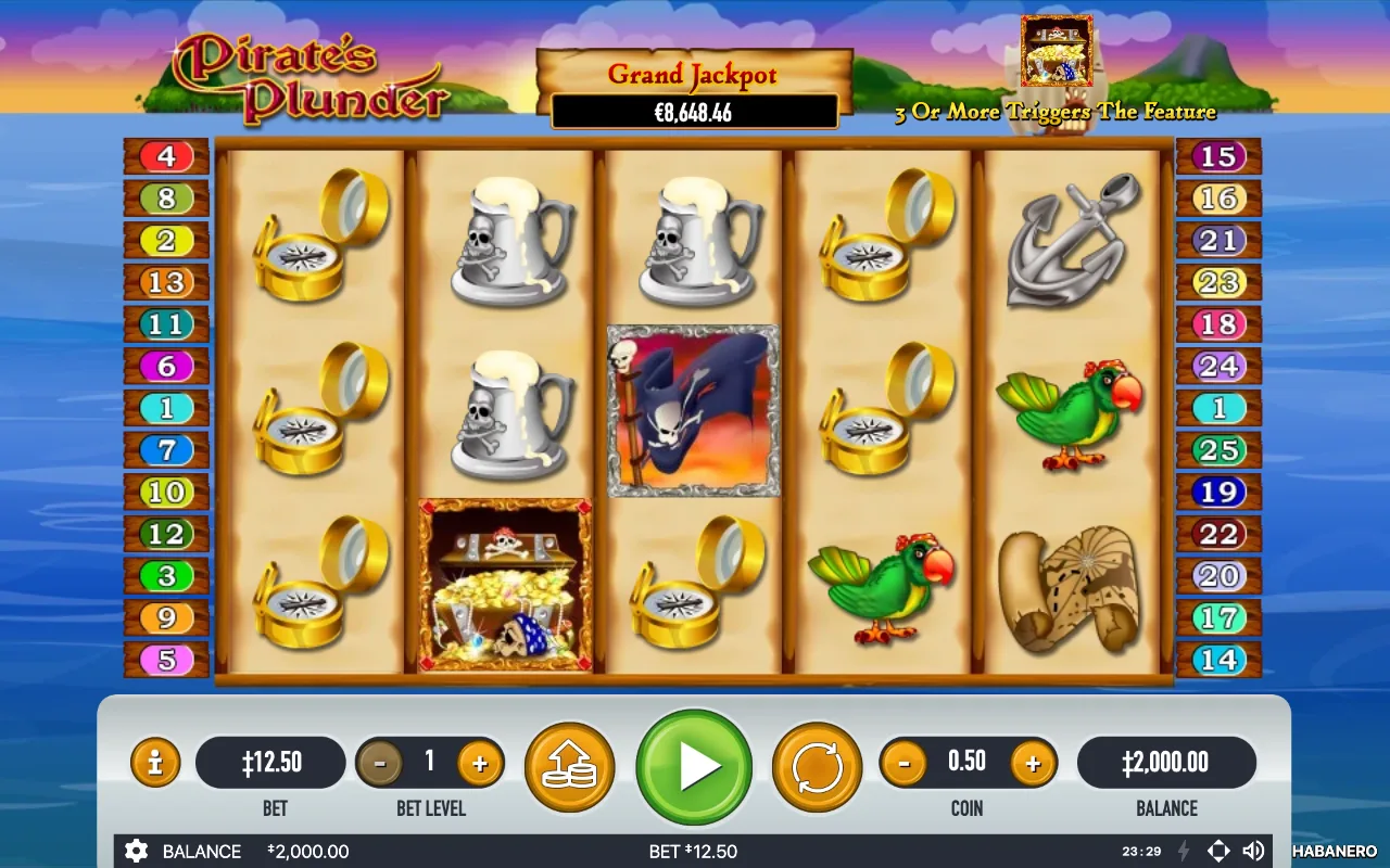 Le jeu de base — Pirates Plunder