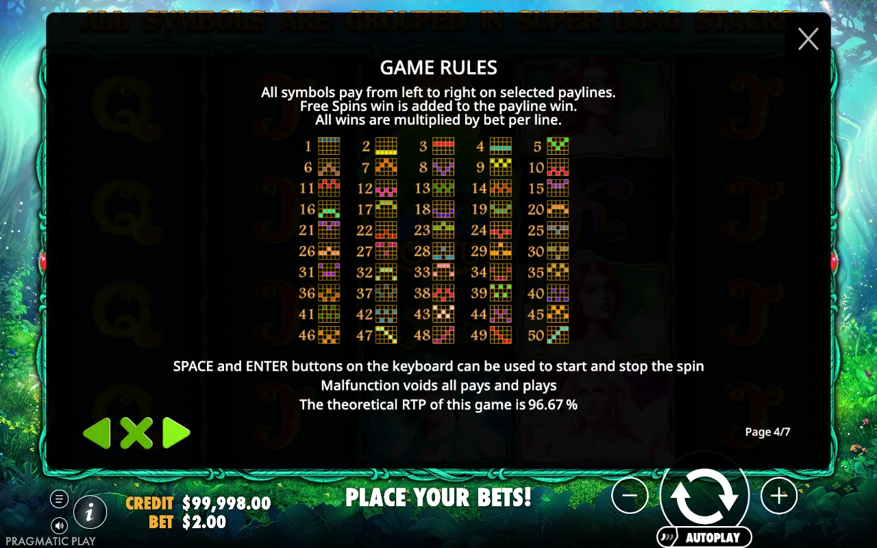 Game rules — Pixie Wings