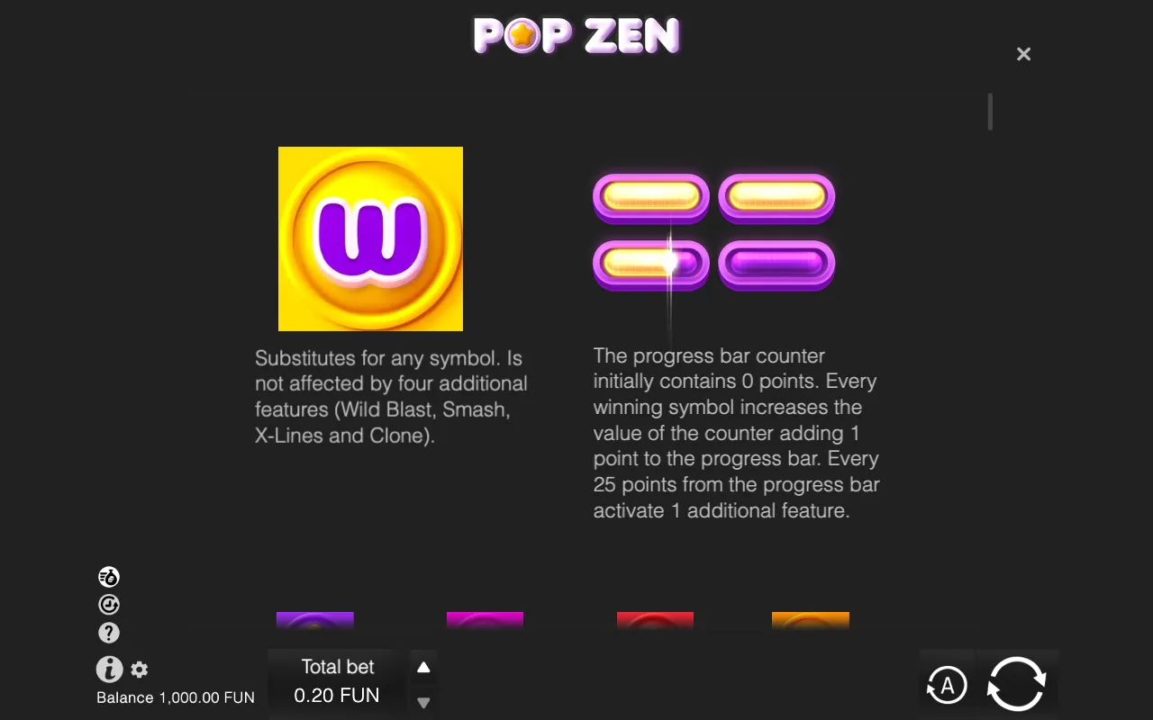 Game rules, page 1 — Pop Zen