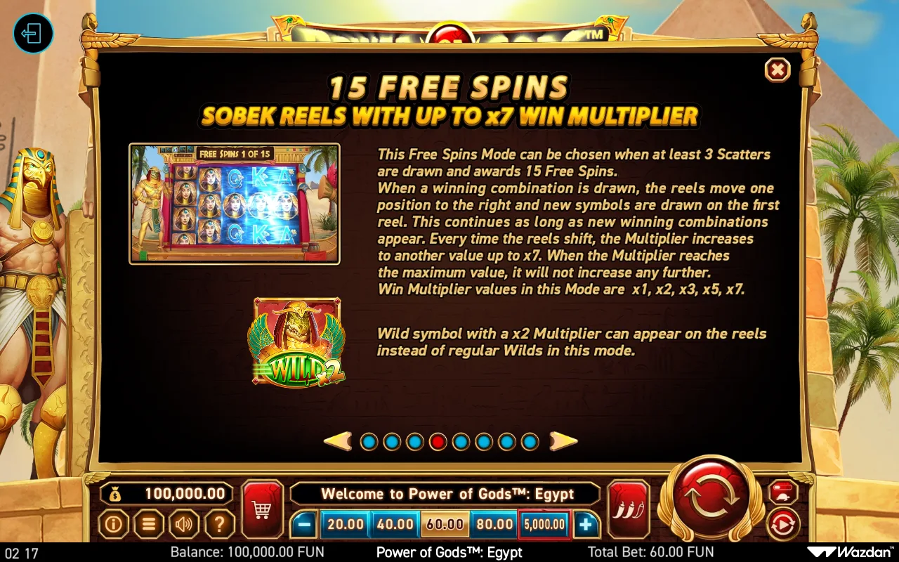 Game rules, page 4 — Power of Gods Egypt