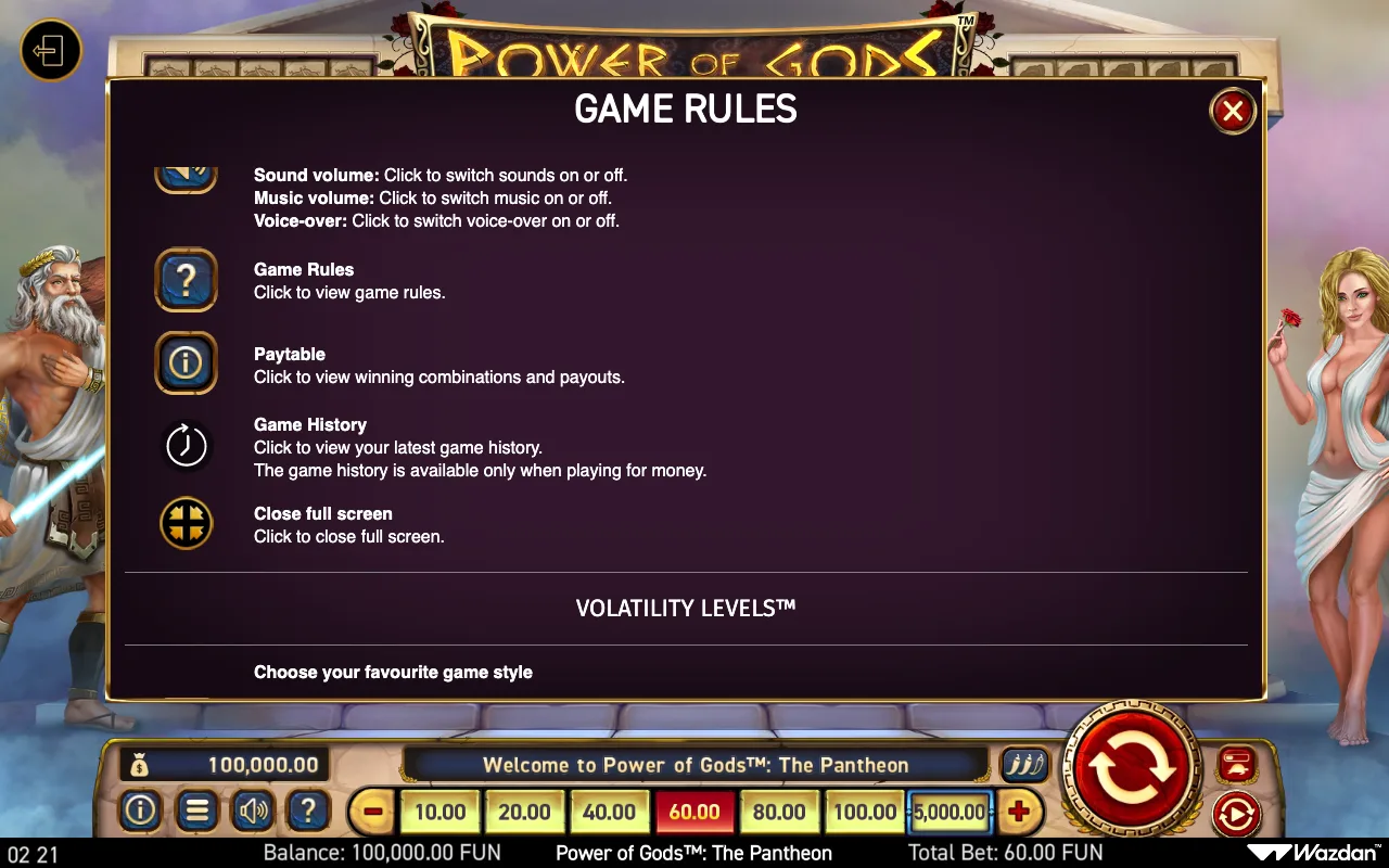 Game rules, page 6 — Power of Gods The Pantheon
