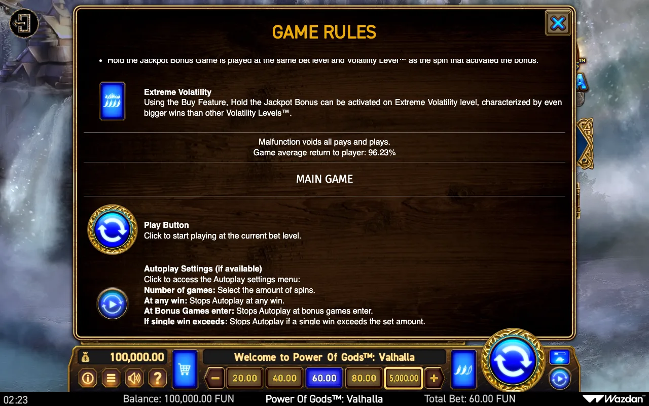 Game rules, page 3 — Power of Gods: Valhalla