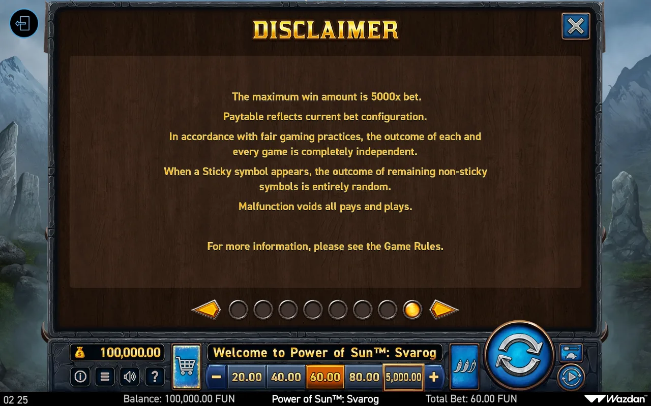 Game rules, page 8 — Power of Sun Svarog
