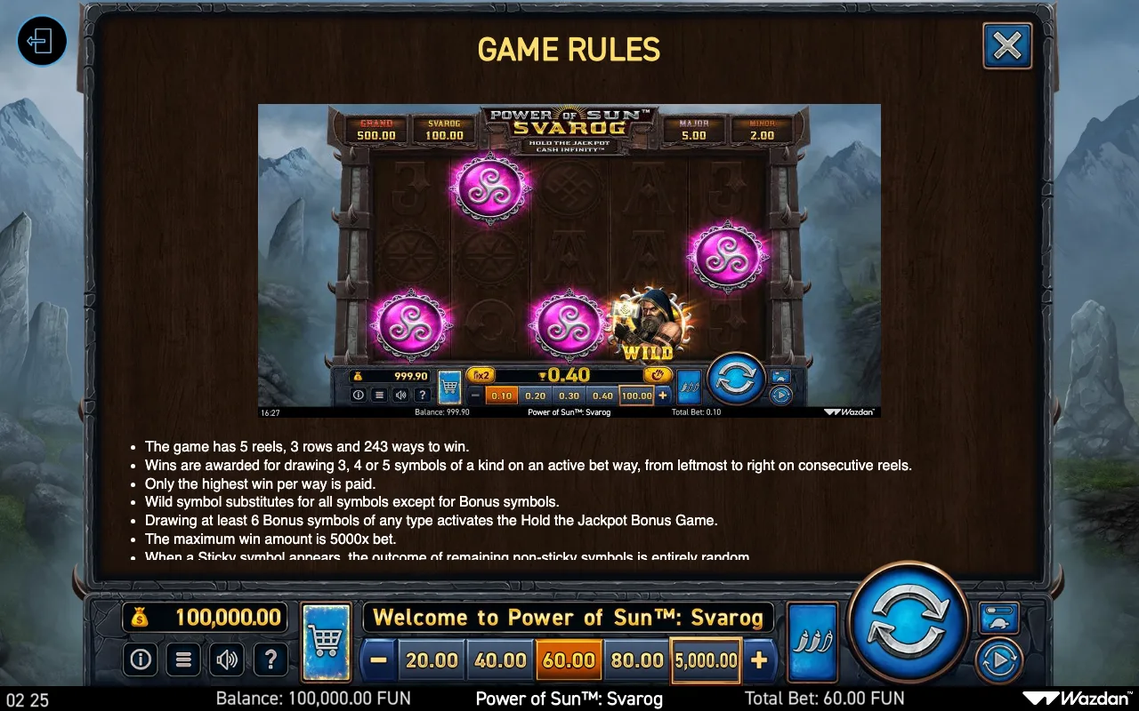 Game rules, page 9 — Power of Sun Svarog