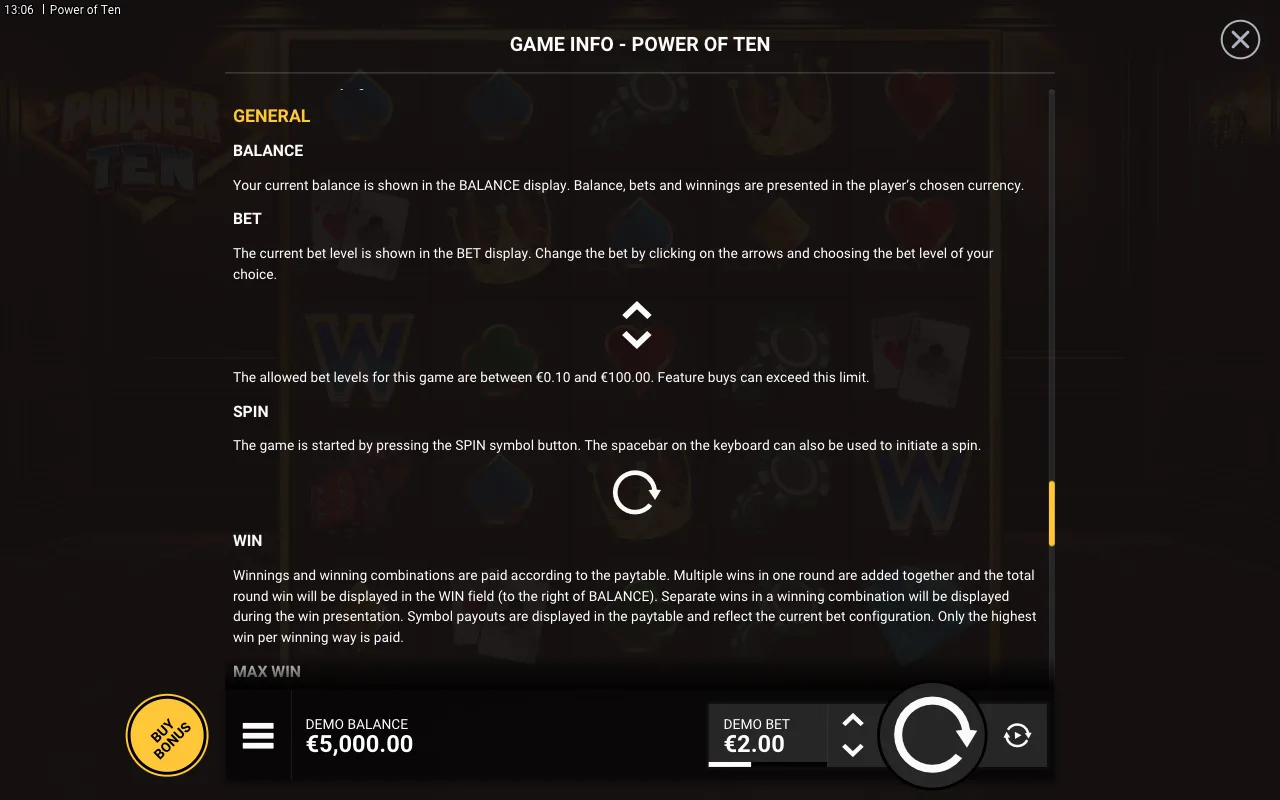 General — Power of Ten