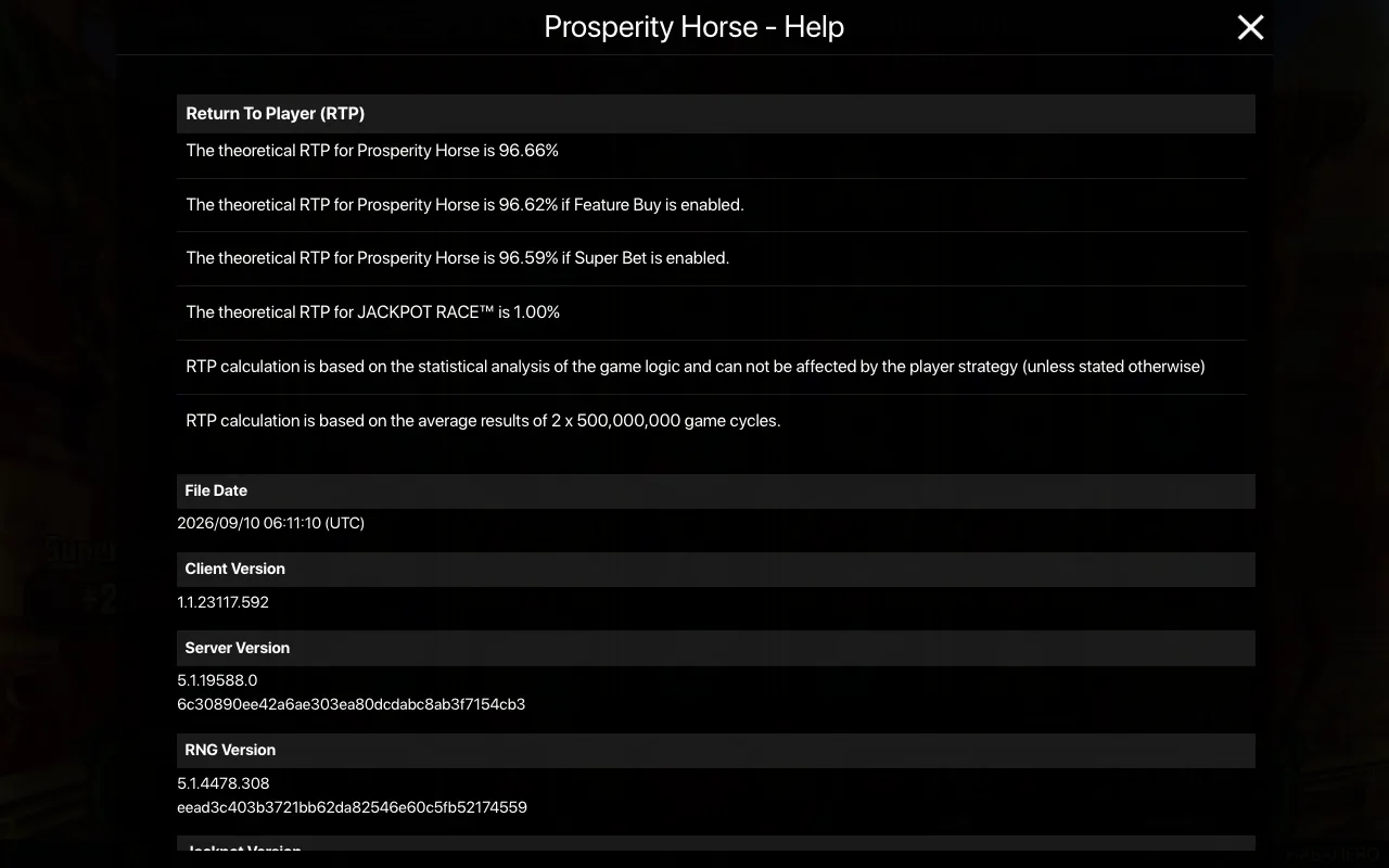 Spielregeln, Seite 2 — Prosperity Horse