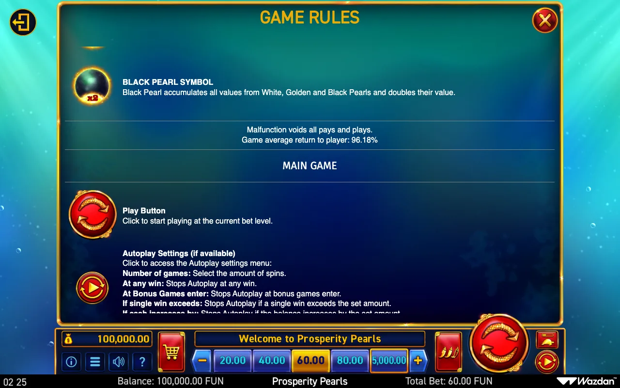 Game rules, page 10 — Prosperity Pearls