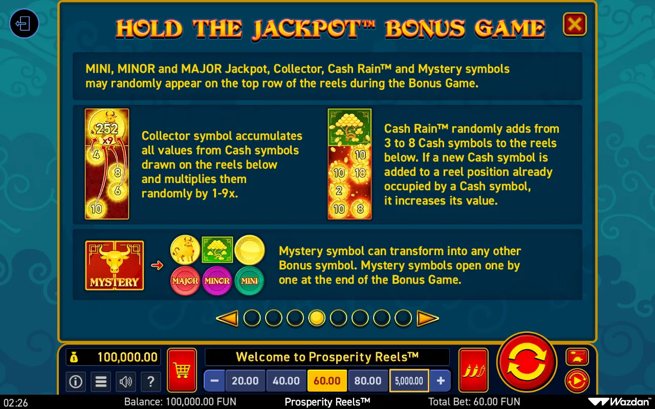 Game rules, page 4 — Prosperity Reels