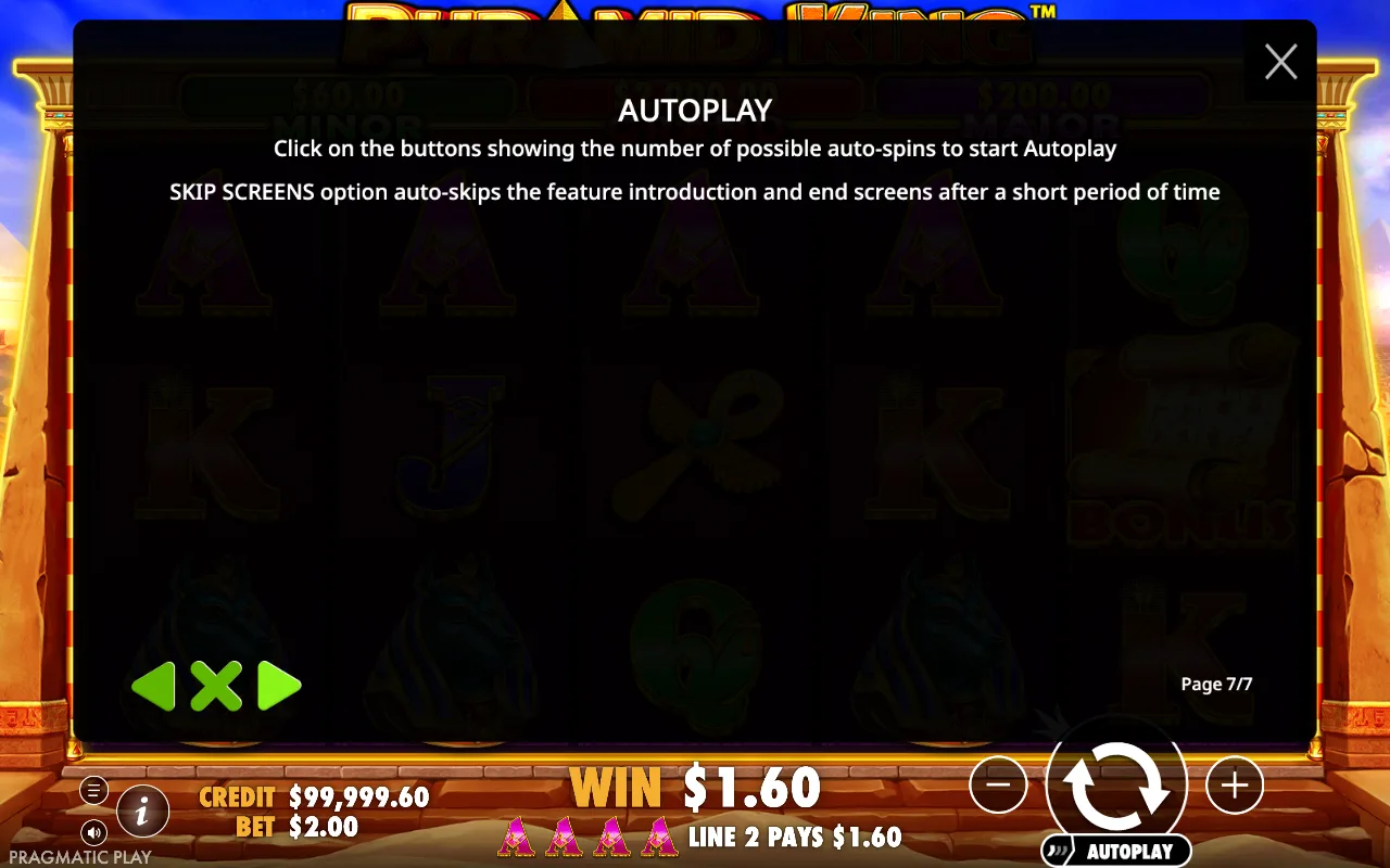 Autoplay — Pyramid King