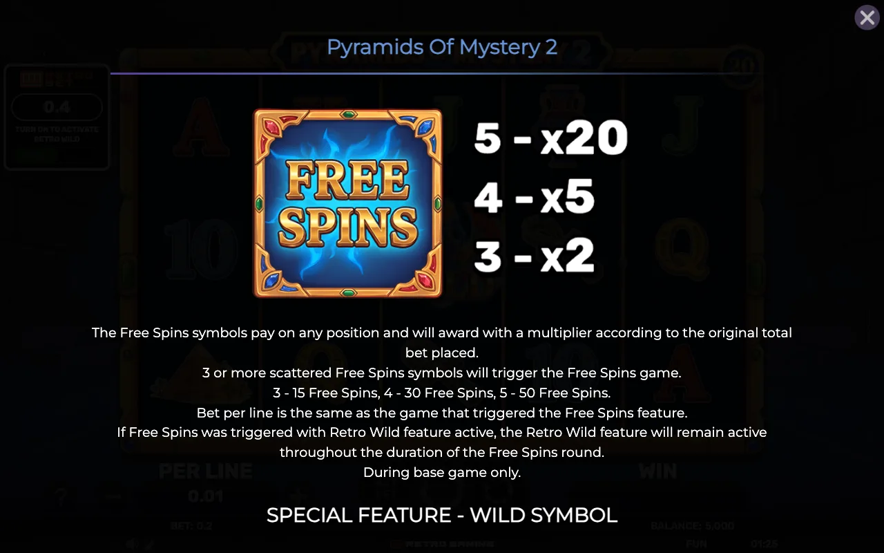 Game rules, page 2 — Pyramids of Mystery 2