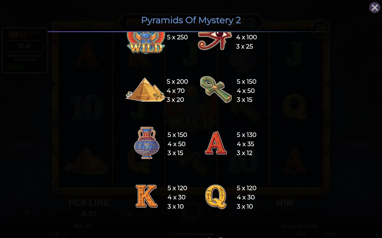Game rules, page 4 — Pyramids of Mystery 2