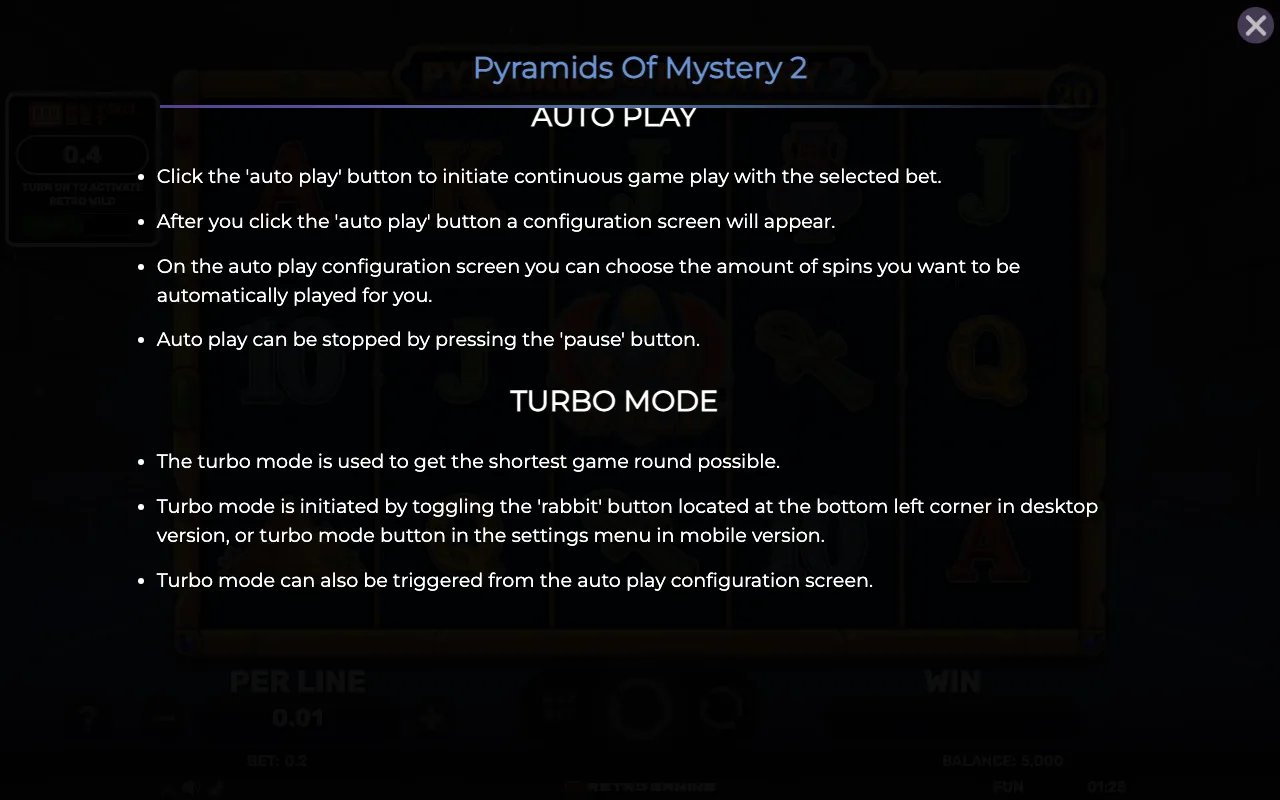 Game rules, page 8 — Pyramids of Mystery 2