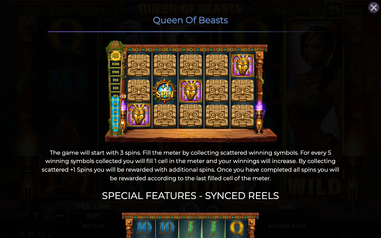 Game rules, page 3 — Queen of Beasts