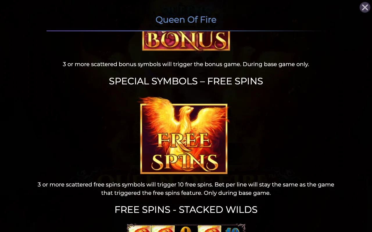 Bonus — Queen of Fire