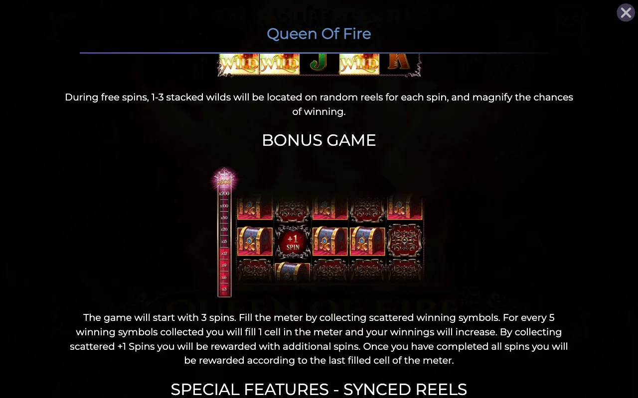 Game rules, page 3 — Queen of Fire