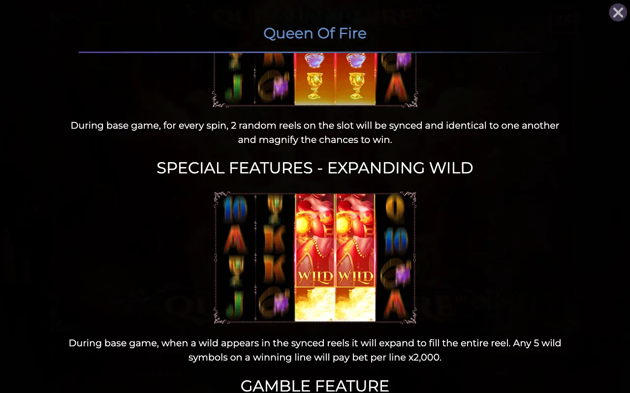 Game rules, page 4 — Queen of Fire