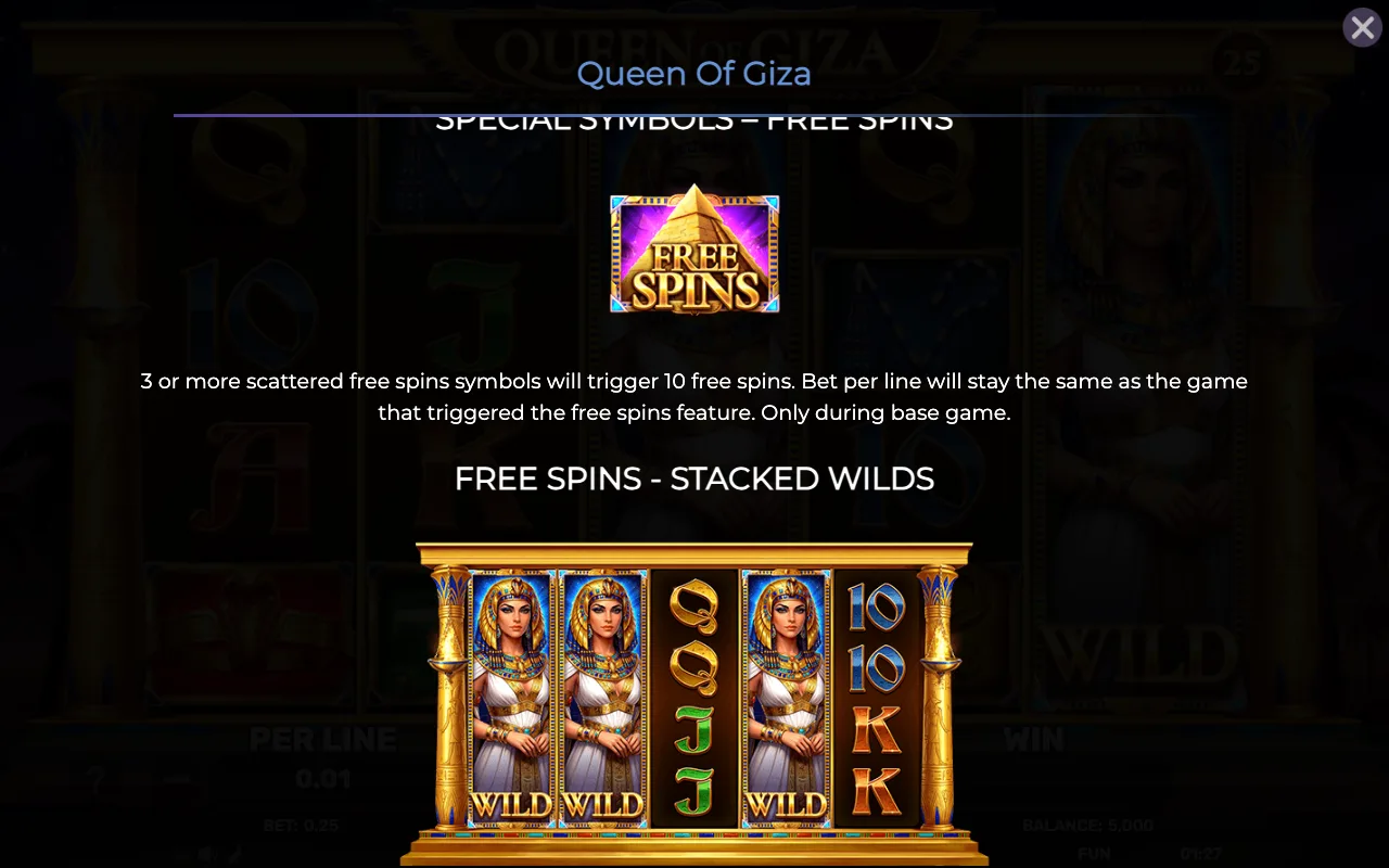 Game rules, page 2 — Queen of Giza
