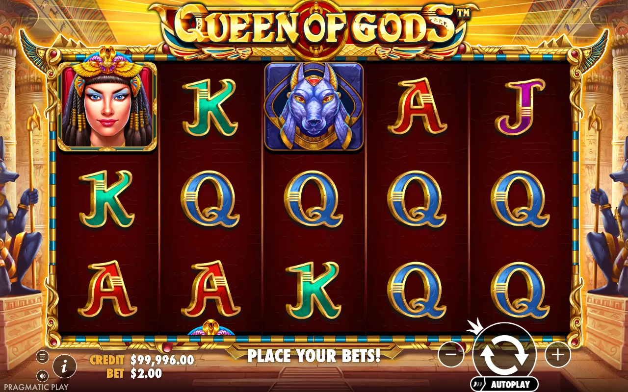 The base game — Queen of Gods