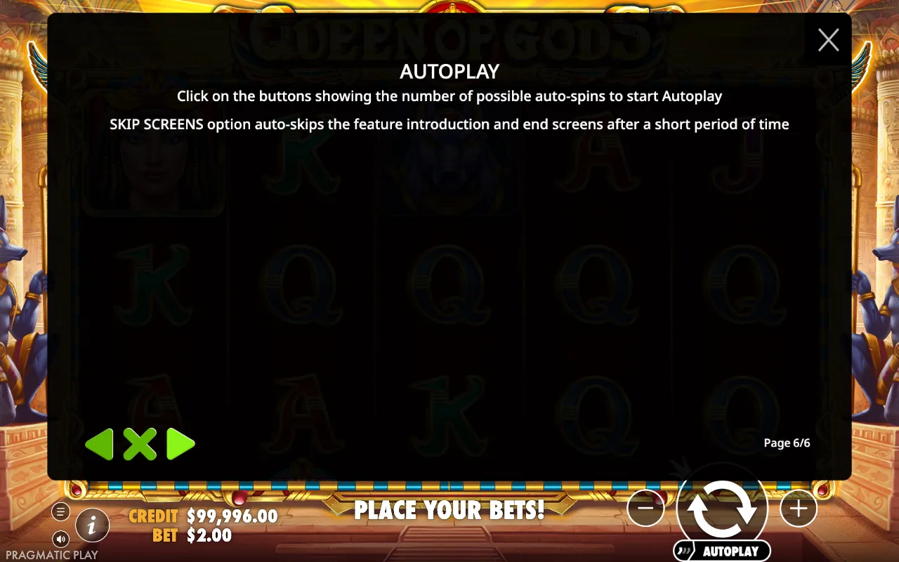 Autoplay — Queen of Gods