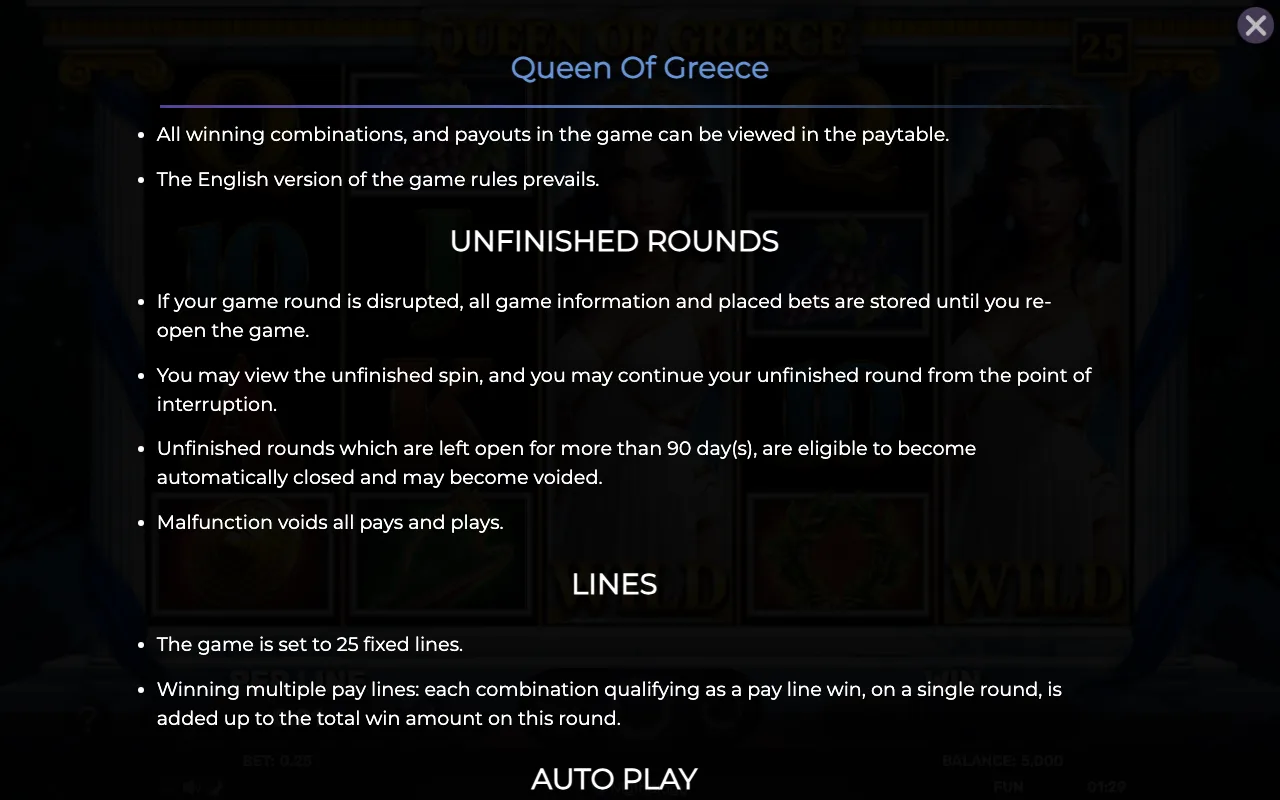 Game rules, page 7 — Queen of Greece
