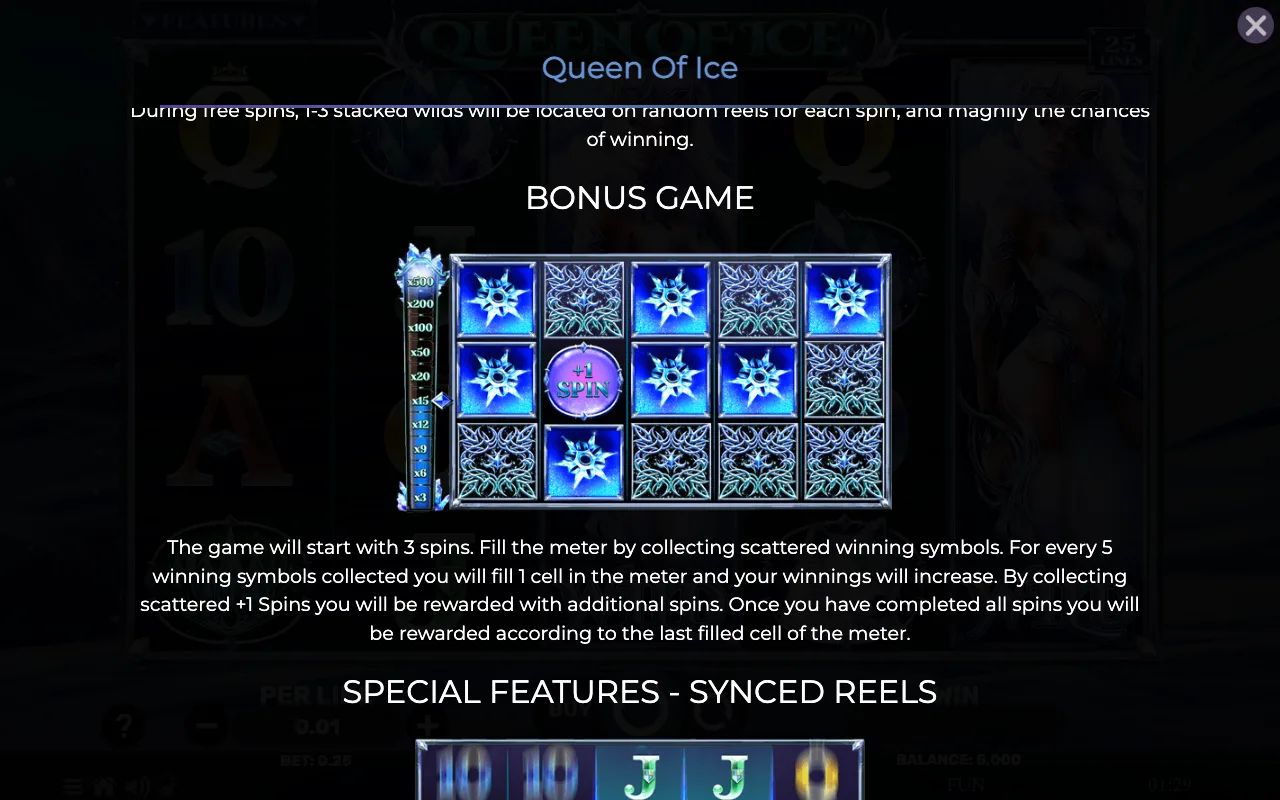 Game rules, page 3 — Queen of Ice